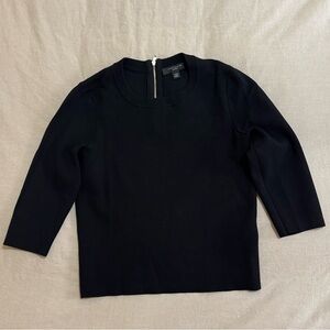 Ann Taylor Black Long Sleeve Top